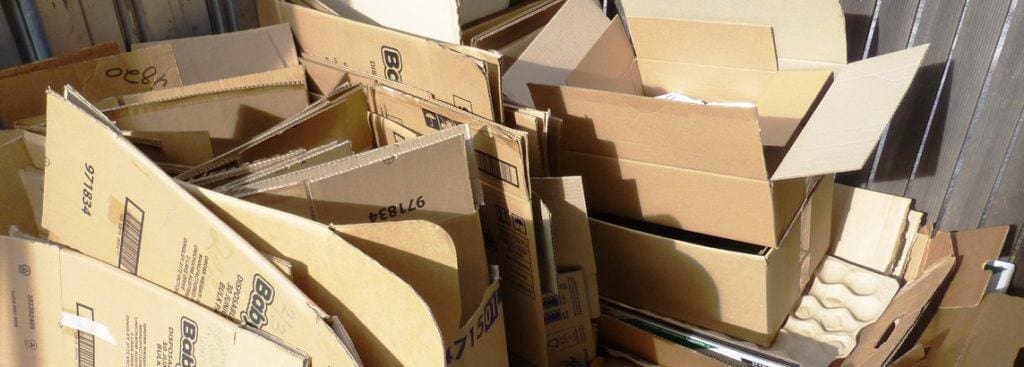 Waste Cardboard Boxes