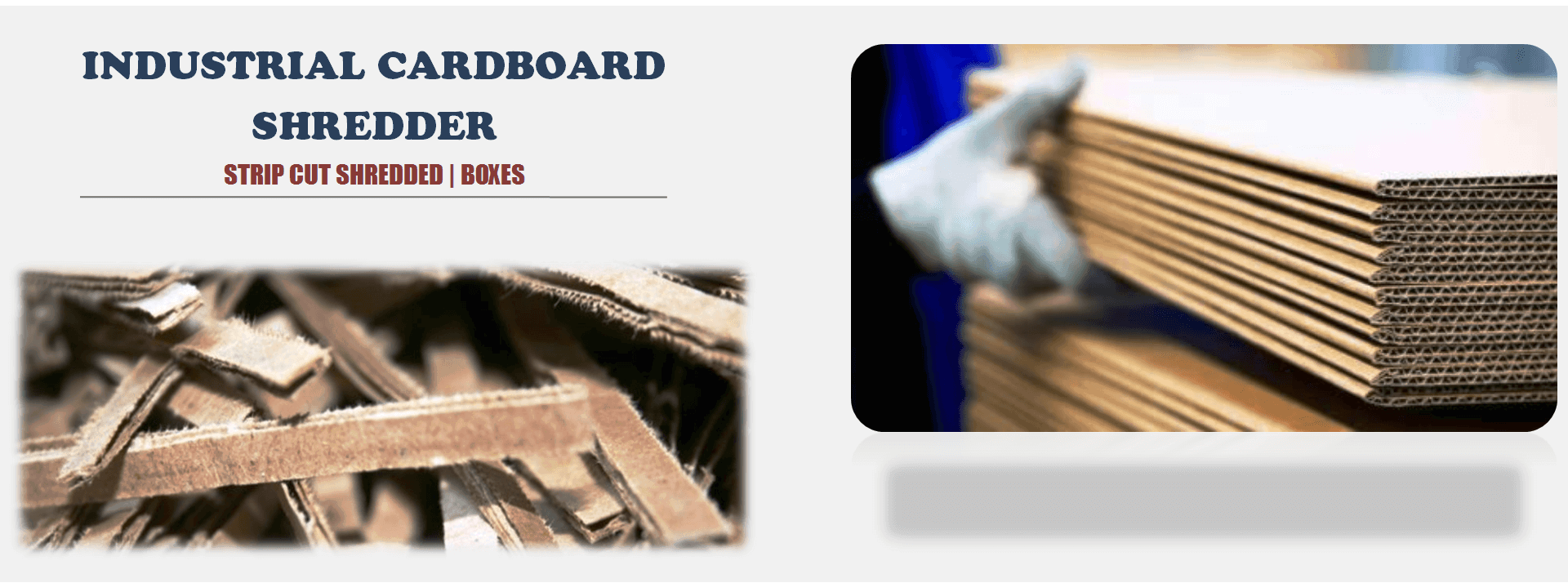 Industrial Cardboard Shredder Machine