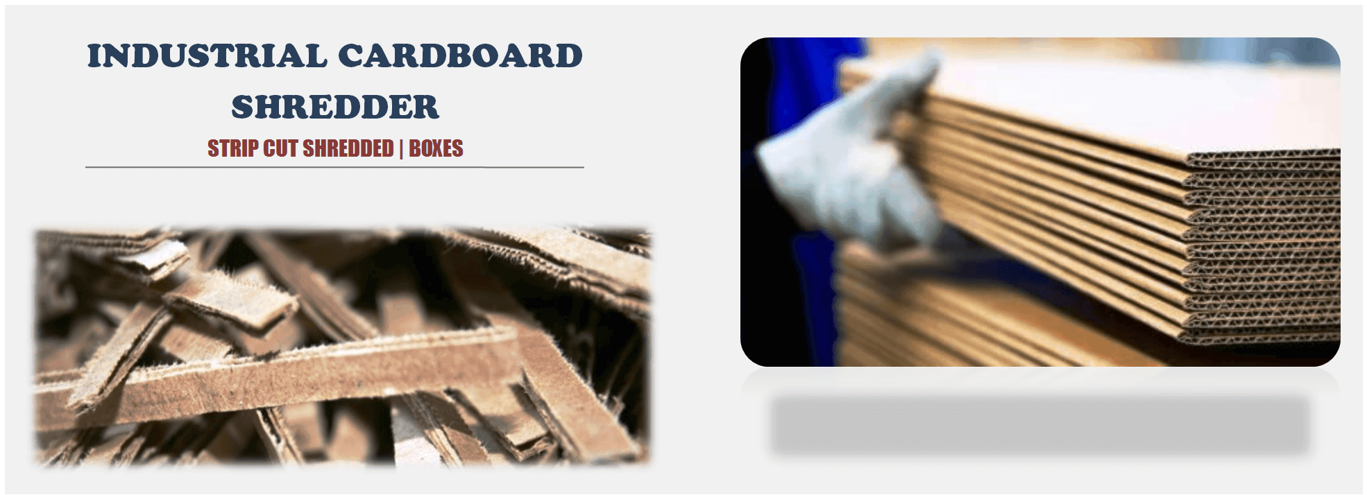 Industrial Cardboard Shredder